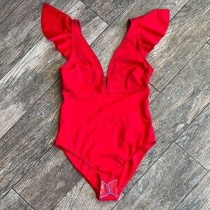 ASOS Vibrant Red Swimwear
